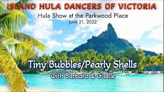 TINY BUBBLES PEARLY SHELLS  Beginners Hula Dance Class [upl. by Hna]