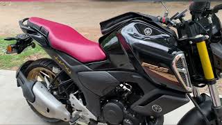 Yamaha Fzs v3 deluxe black modified 2022 [upl. by Eyahs309]