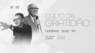 CULTO DA GRATIDÃO  Pr Jaime Soares  17122023 [upl. by Yhtomiht651]