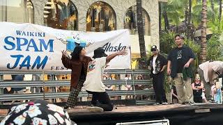 Spam Jam Popping Exhibition 2024 Hawaiian Islandz Illest vs Kalihi Supreme [upl. by Mamie]