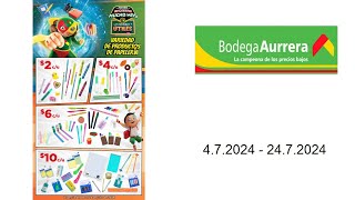 Ofertas Bodega Aurrera MX del 4 al 24 de julio del 2024 [upl. by Lebisor]