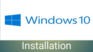 Windows 10 Installation Step by Step [upl. by Petrine]