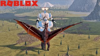 Heisei Fire Rodan vs Moguera Battle  Roblox Kaiju Universe [upl. by Ainocal]