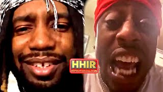 K SHINE GOES OFF EARLY NEW YEARS AS HIM amp K WALKER GET INTO IT ON IG LIVE [upl. by Ai606]