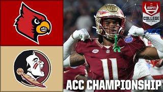 ACC Championship Louisville Cardinals vs Florida State Seminoles  Full Game Highlights [upl. by Aeet]