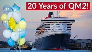 QM2 the World’s ONLY transatlantic liner just turned 20 years old [upl. by Odlopoel]