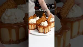 Caramel Coffee Mousse shorts caramel caramelmousse coffeemousse caramelcoffeemousse recipes [upl. by Moore]