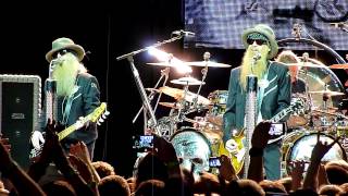 ZZ Top  Sharp Dressed Man Crocus City Hall Moscow Russia 16072012 [upl. by Song]