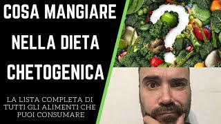 Cosa mangiare nella dieta chetogenica la lista completa di tutti gli alimenti che puoi consumare [upl. by Phiona]