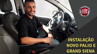 Instalação Fiat Novo Palio e Grand Siena [upl. by Bindman]