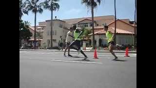 2015 Carlsbad 5000  Mens elite  slow motion video [upl. by Nallaf690]