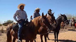 Cabalgata a Quitovac Sonora tohono oodham [upl. by Jarin483]