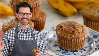 AMAZING Banana Muffin Recipe [upl. by Nicolau223]