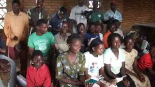 Malawi Village Choir Practice Near Dowa [upl. by Alley]