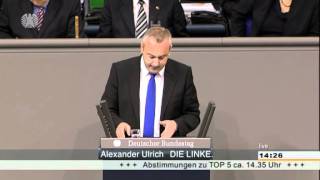 Alexander Ulrich DIE LINKE Sozialökologische Mobilität statt europäischer Liberalisierungswahn [upl. by Erme112]