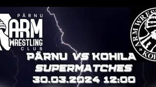 Pärnu vs Kohila Supermatches LIVE [upl. by Vidovic]