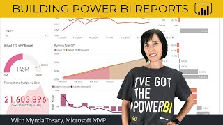 How to Build Power BI Reports from Start to Finish [upl. by Yenruogis]