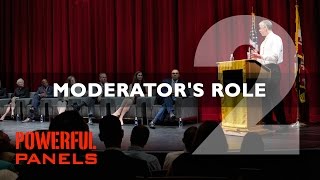 How to Moderate a Panel Discussion Moderators Role Video 2 6 12mins [upl. by Chin]