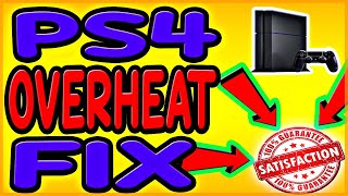 PS4 OverHeating FIX How To Fix PS4 OVERHEATING 2019 [upl. by Htilil]