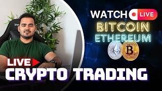 Crypto Live Trading  11 April  thetraderoomsss bitcoin ethereum cryptotrading [upl. by Ozne]