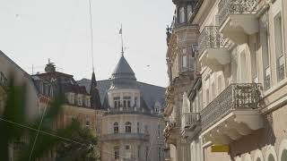 Historic european buildings in BadenBaden [upl. by Gnoix]