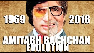 AMITABH BACHCHAN Evolution 19692018 [upl. by Oswald464]