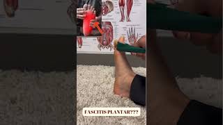 Haz esto si tienes FASCITIS PLANTAR😱 plantarfasciitis fyp [upl. by Nette256]