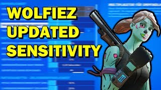 NEW Wolfiez Updated Sensitivity Fortnite Chapter 2 [upl. by Nirda]