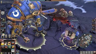 quotWARHAMMER 40K SHOCKING MASSIVE BATTLE Ultramarines VS Orks Onslaughtquot [upl. by Haile11]