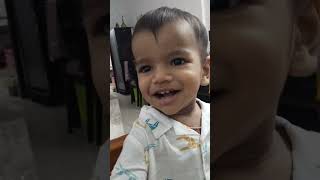 likhith imitating monkey voice cutebaby shortsviral littlekrishna [upl. by Sema]