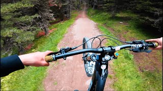 Sassolungo Bikepark  Easy Jump Line 2020 [upl. by Ardnajela]