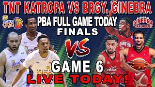 BRGY GINEBRA vs TNT  Game 6 Finals  PBA Live Full Game Today  November 8 2024  2K24 [upl. by Eltrym]