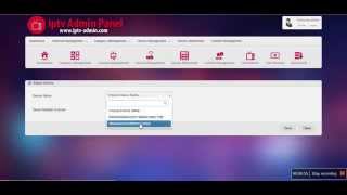 IPTV Admin Panel  How to Add Channels [upl. by Esyned]