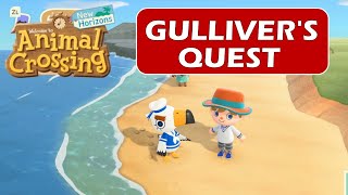 Find 5 Communicator Parts Gullivers Quest  Animal Crossing New Horizon [upl. by Almeda937]