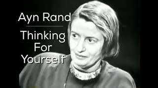 Ayn Rand on individualism vs collectivism [upl. by Jenny]