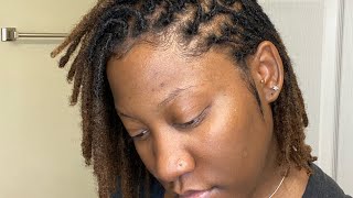 How to Interlock Locs Easy [upl. by Lleuqram]