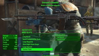 Maxed Out Overseers Guardian vs Behemoth Fallout 4 [upl. by Taro798]