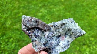 Rockhounding for crystals of fluorite zircon augite and corondum [upl. by Ruhtua]