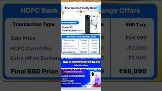 iPhone 15 for 50K Flipkart Big Billion Day Sale 2024 [upl. by Halyk]