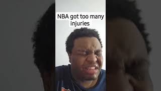 INJURIES IN THE NBA BE LIKE [upl. by Serg]