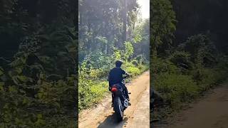 আসুন জঙ্গলে ঘুরে আসি😍🤍bike travel tranding foryou shorts CrazyRiderbd RaselJTS [upl. by Noj683]