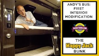 Motorhome Interior Mod  The Happy Jack Bunk [upl. by Atiken]