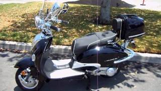 BMS 150cc Palazzo Scooter  Moped In Depth Review [upl. by Harwilll]