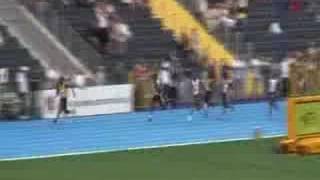 relay 4x100m Final junior poland 2008 USA [upl. by Eeralav]