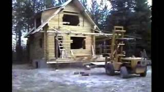 log shell 16x16 gets Decking on Roof [upl. by Emelda]