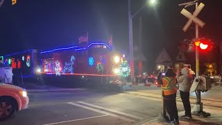 2022 CP Holiday train 02H arrival into Hamilton  Railfaning in Canada special [upl. by Otreblide91]