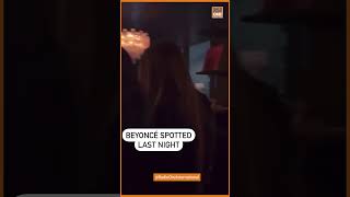 Beyonce spotted beyonce radiooneinternational international [upl. by Antonina]