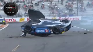 IMSA Weather Tech Championship 2023 Crash Compilation [upl. by Jock919]