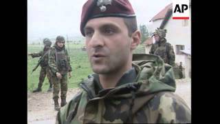 BOSNIA DETONATION OF UNAUTHORISED SERBIAN AMMUNITION GOES AHEAD [upl. by Ayek674]