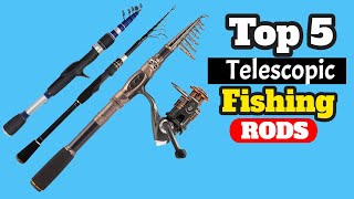 5 Best Telescopic Fishing Rods in 2022 🎣 [upl. by Eecart]